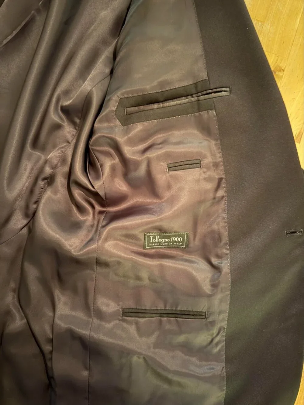 J. Crew Men's Black Tuxedo Jacket & Pants in Italian Wool
